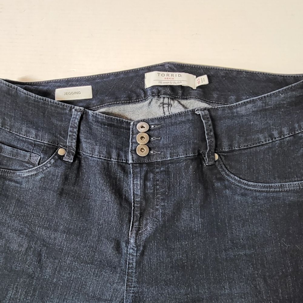 Plus Size Torrid Jegging Denim Jeans